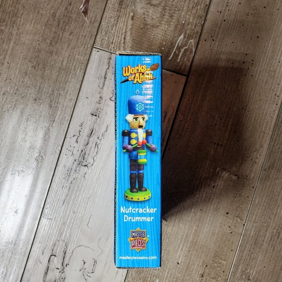 NIB Works of Ahhh... Nutcracker Drummer Real Wood Painting Kit Ages 5+ - Picture 8 of 10